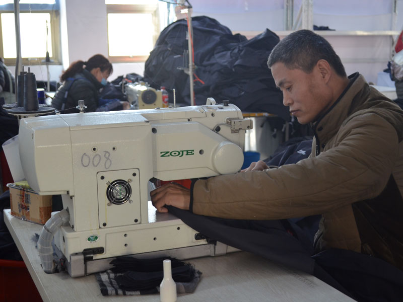 Shirts production site