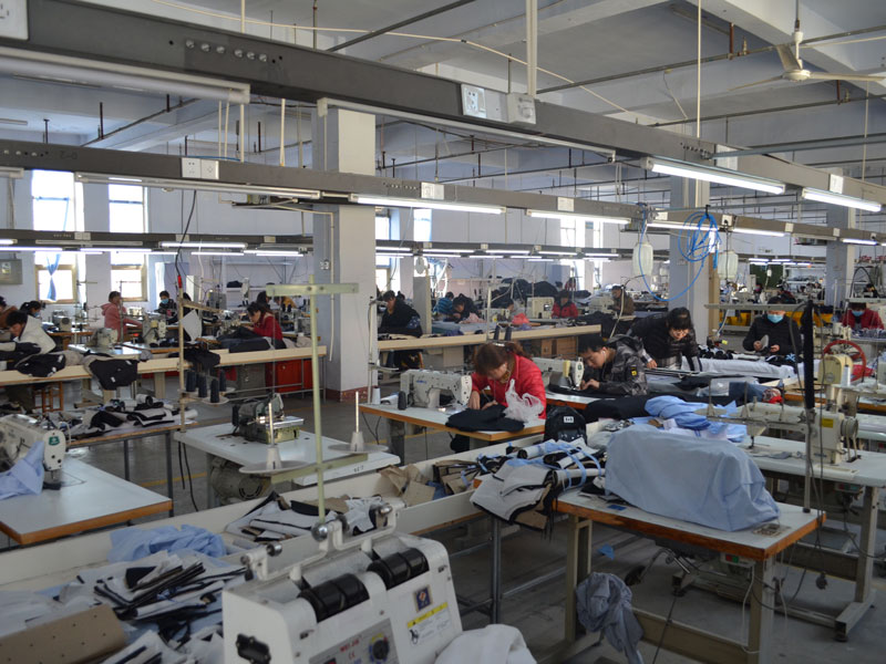 Shirts production site