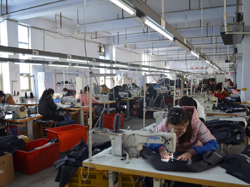 Shirts production site