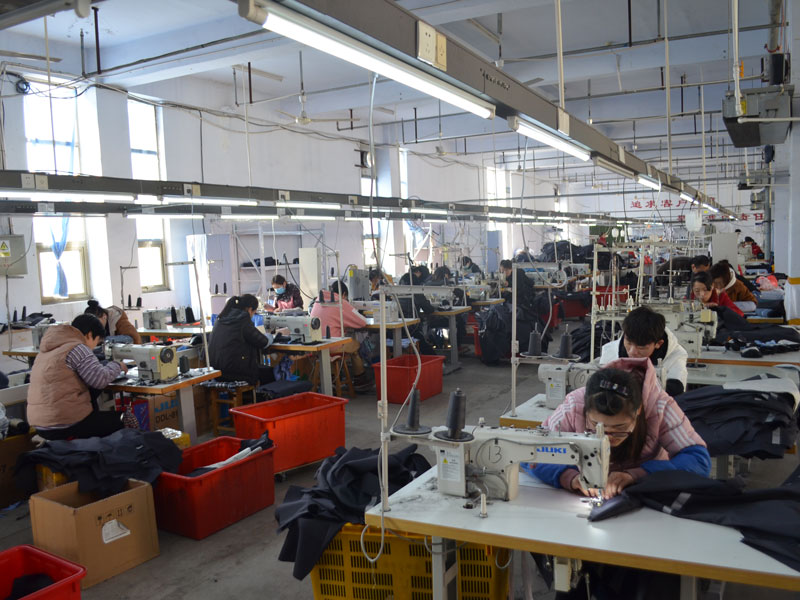 Shirts production site