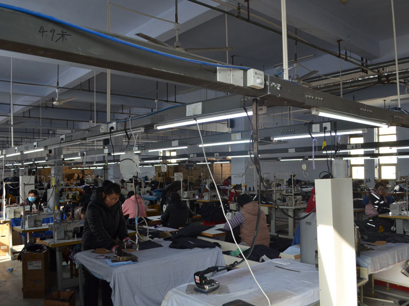 Shirts production site