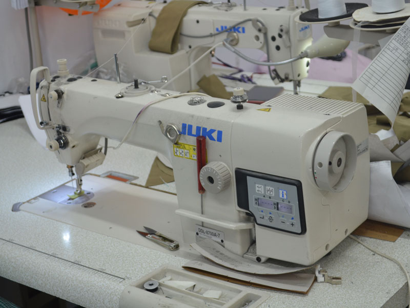 Shirts production site