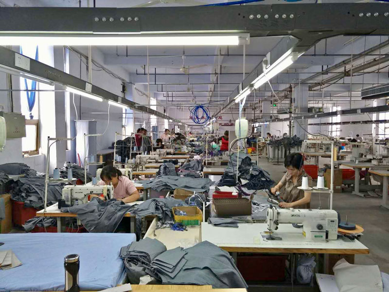 Shirts production site