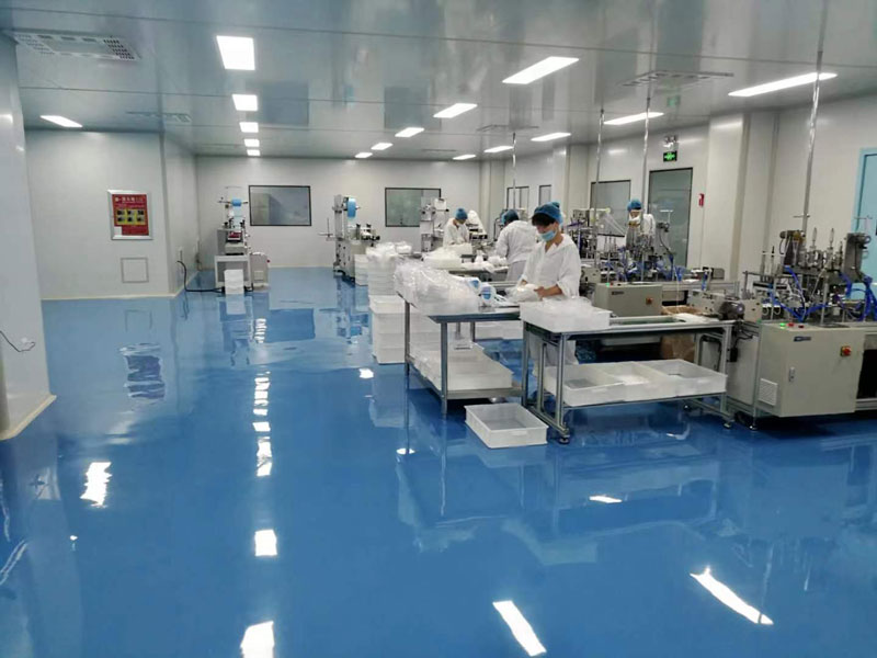 Production site of medical protective articles