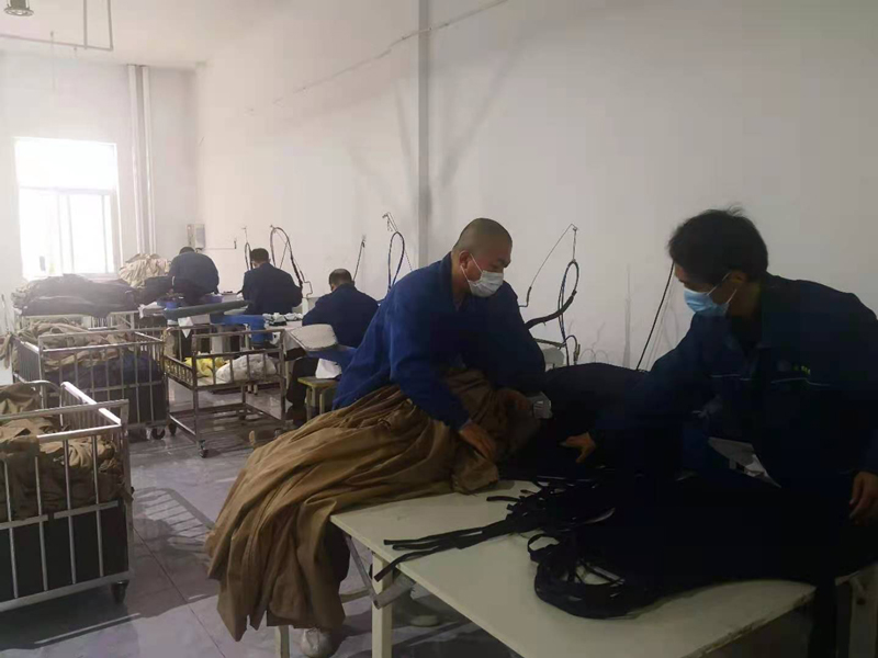 Trousers production site