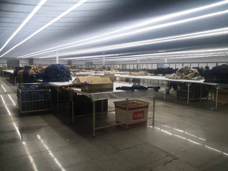 Trousers production site