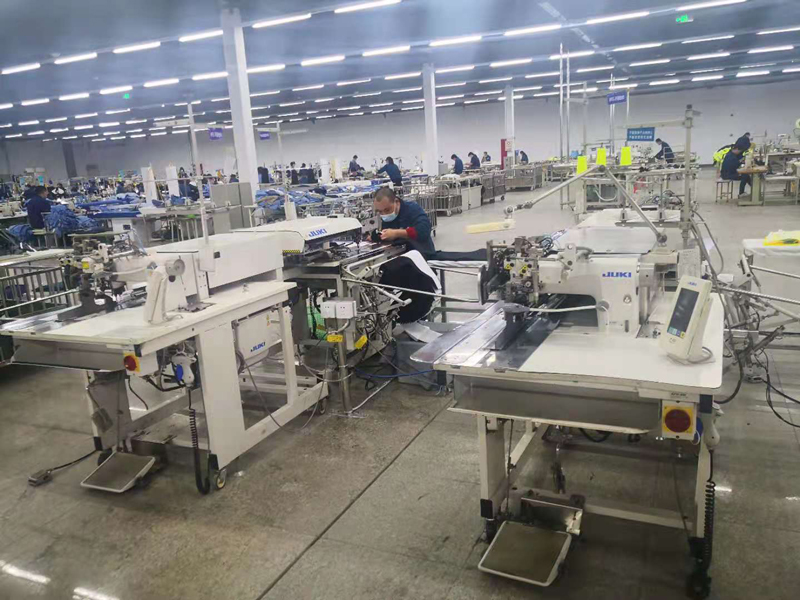 Trousers production site