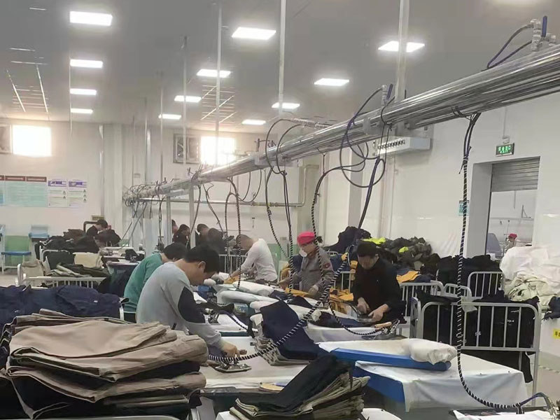 Trousers production site