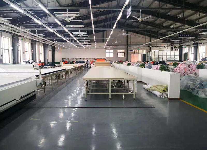 Occupational protective clothing production site