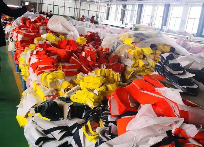 Occupational protective clothing production site